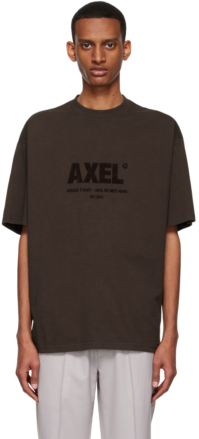 Axel Arigato SSENSE Exclusive Brown Organic Cotton T-Shirt