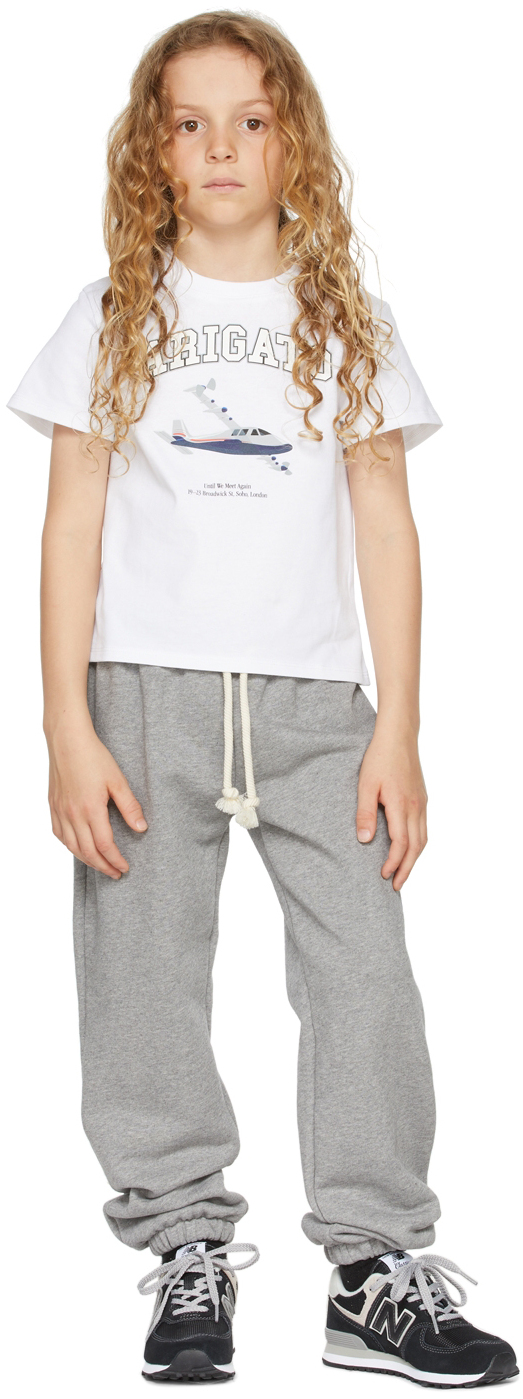 Axel Arigato Kids White Voyage T-Shirt
