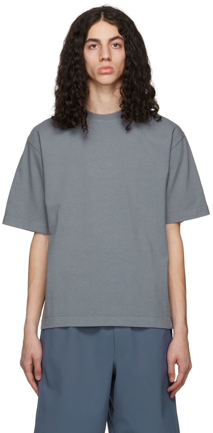 GR10K Grey Cotton T-Shirt