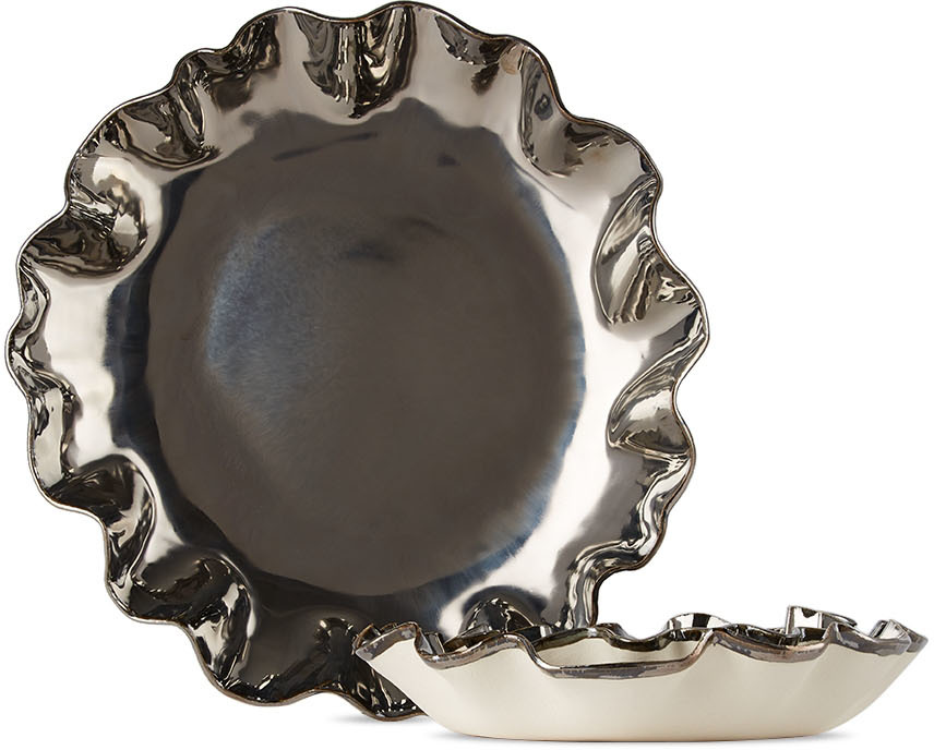 Nathalee Paolinelli Silver Mirror Nesting Bowl Set