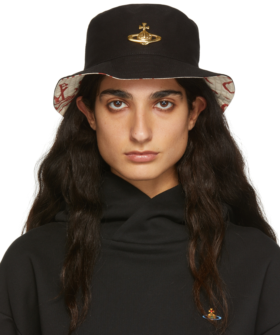 Black Fisher Bucket Hat