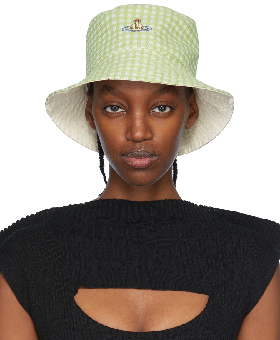 Vivienne Westwood Red Wool Logo Bucket 