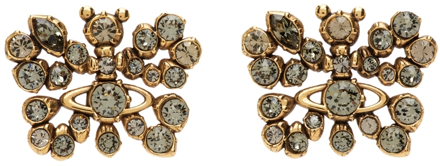 Vivienne Westwood Gold Small Rosalind Earrings