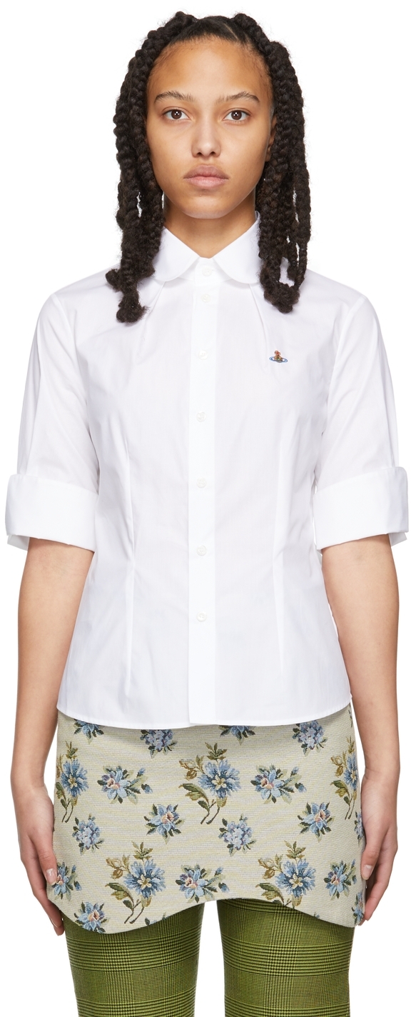 Vivienne Westwood: White Toulouse Shirt | SSENSE