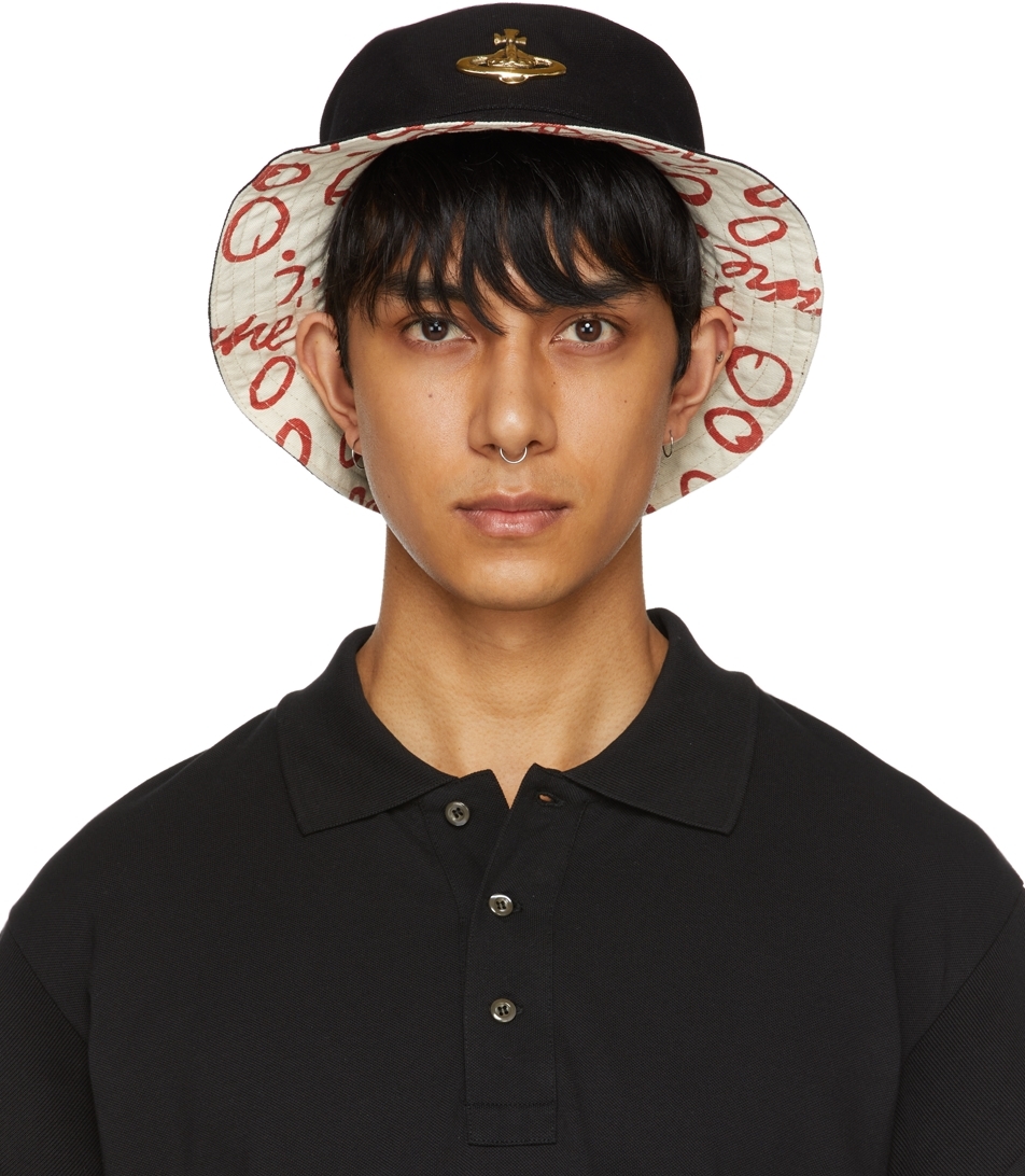Vivienne Westwood Black Fisher Bucket 