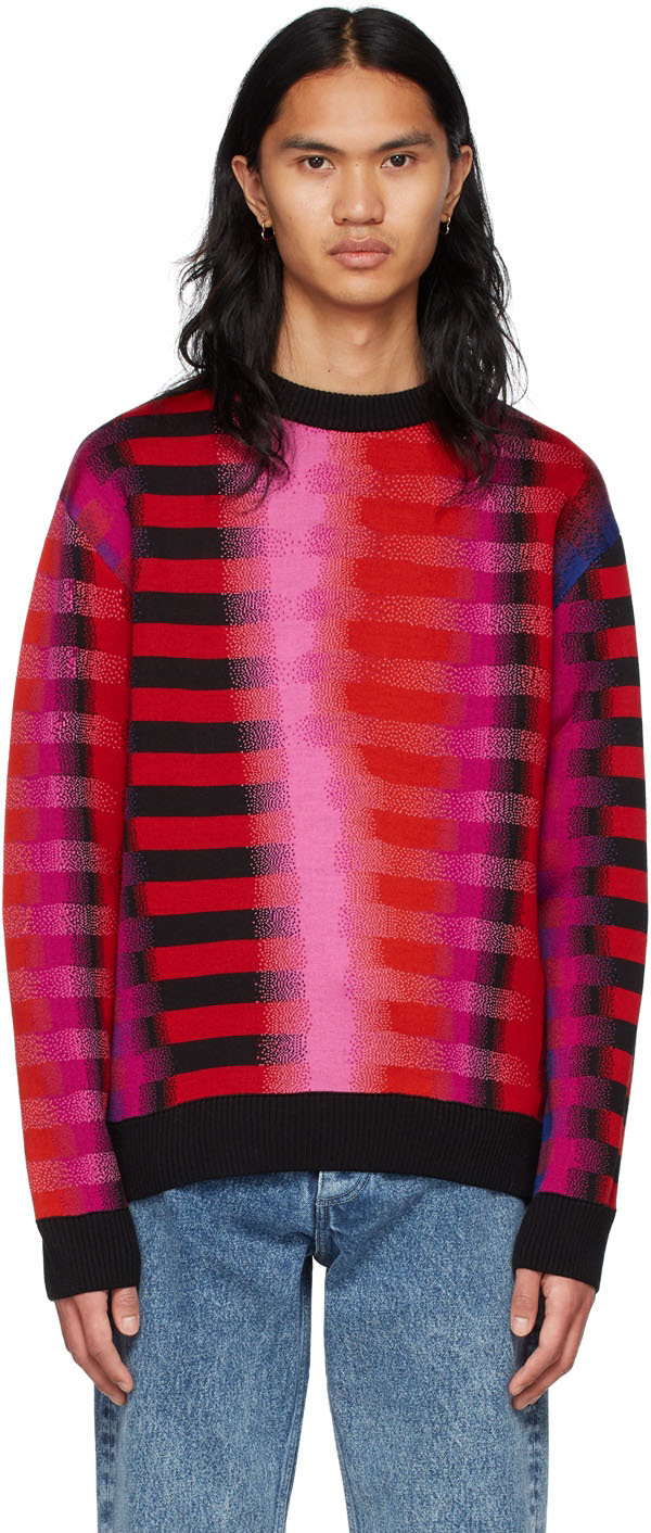 AGR: Red Wool Sweater | SSENSE