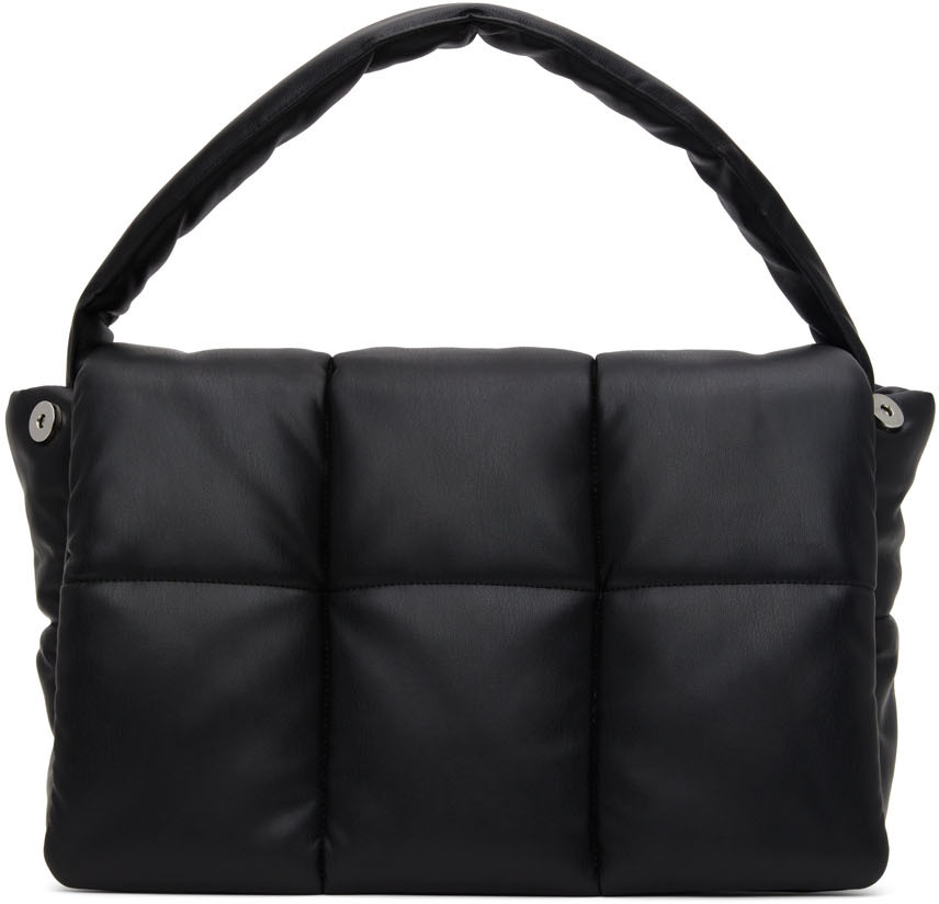 Stand Studio Black Wanda Clutch Bag SSENSE Canada