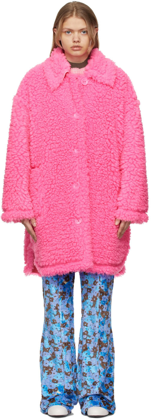Stand Studio Pink Gwen Coat