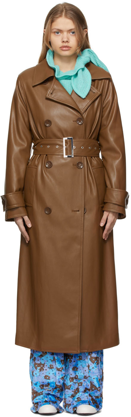 Stand Studio Brown Malou Trench Coat