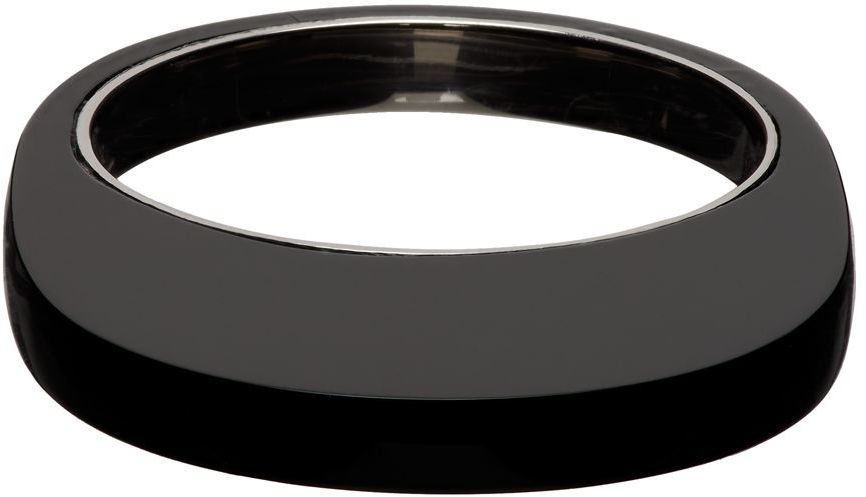 Coperni Black Alan Crocetti Edition Swipe Ring