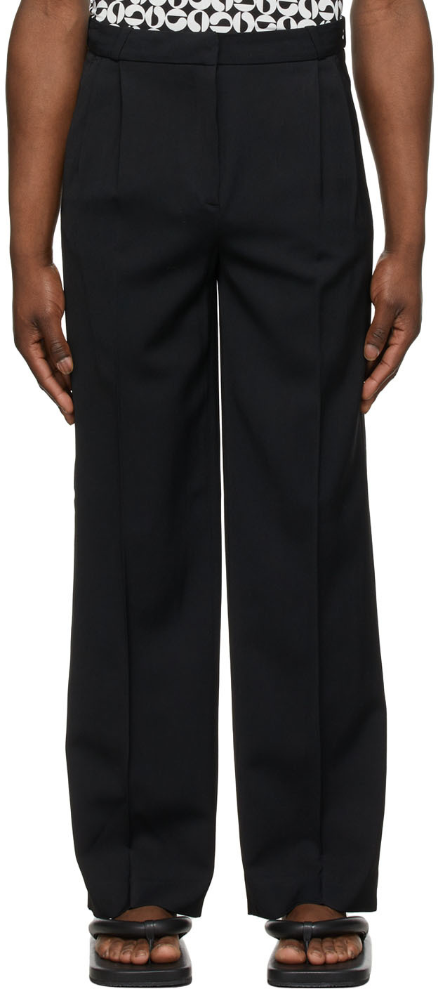 Coperni SSENSE Exclusive Black Tailored Loose Trousers