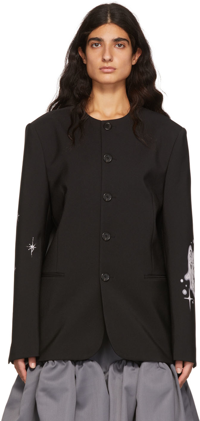 Black Polyester Jacket