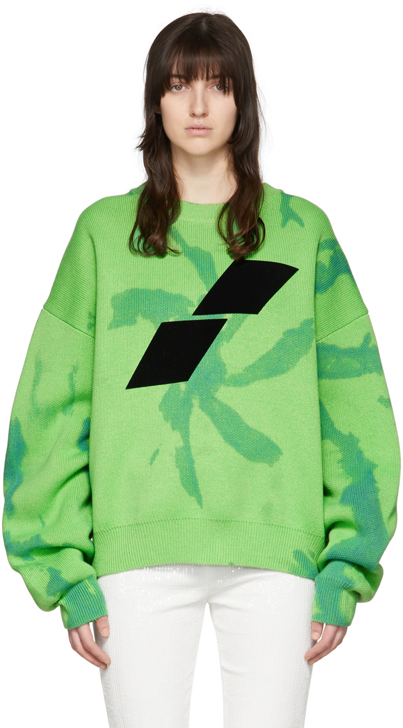 Green Cotton Sweater