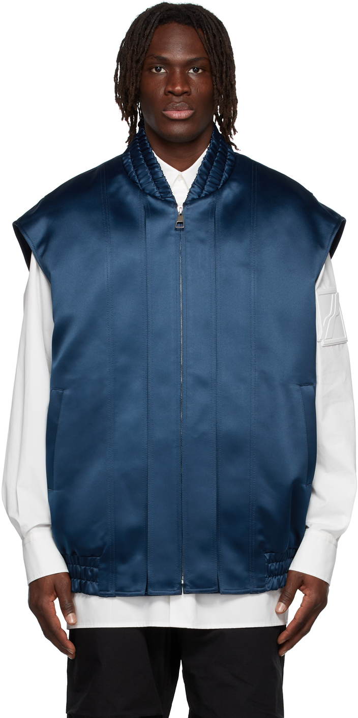 Navy Bomber Vest