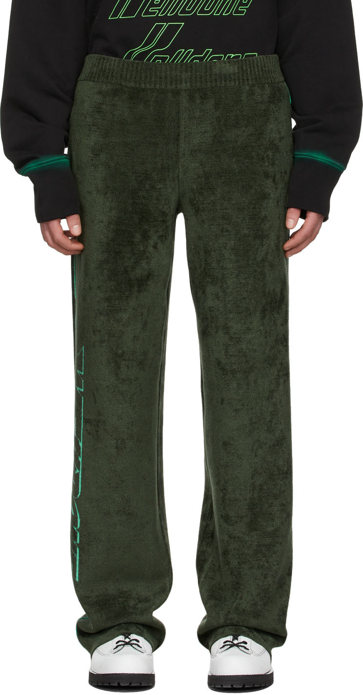 Green Viscose Lounge Pants