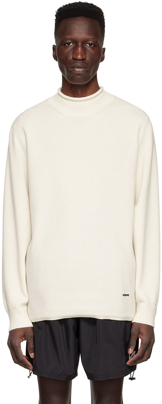 Off-White Cashmere Sweater