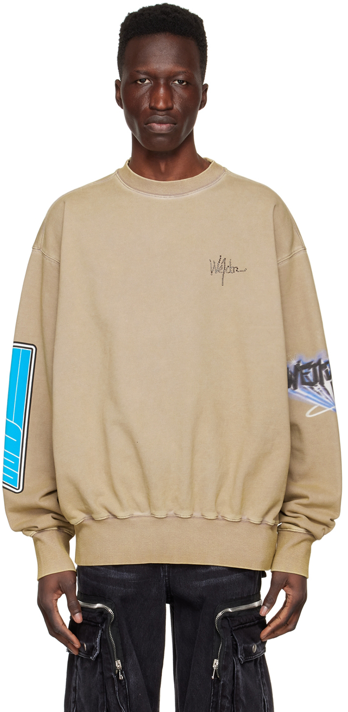 Tan Cotton Sweatshirt