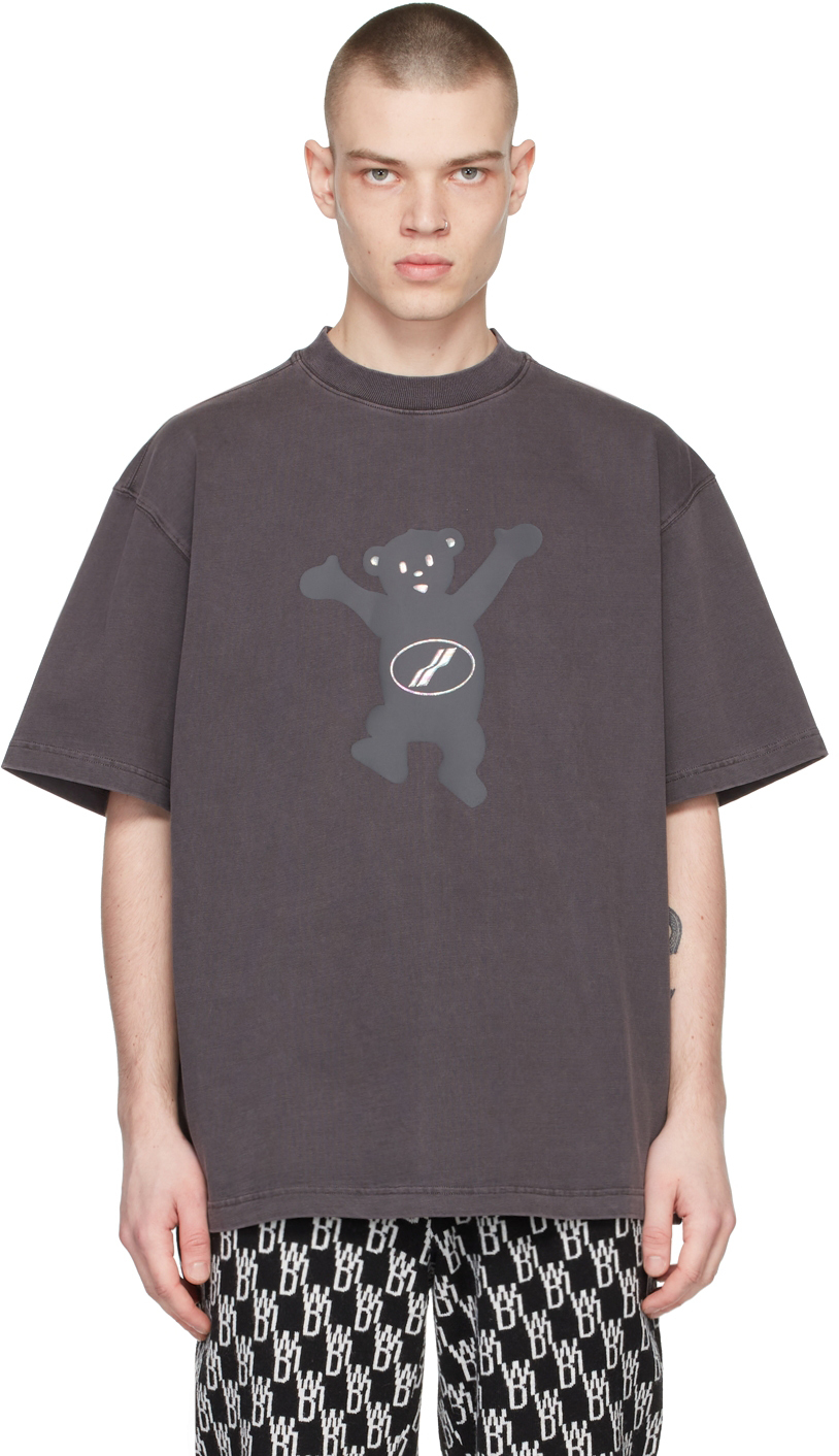 Grey Teddy T-Shirt by We11done on Sale