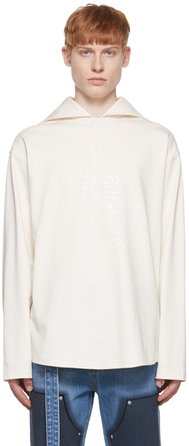 Off-White Cotton Henley