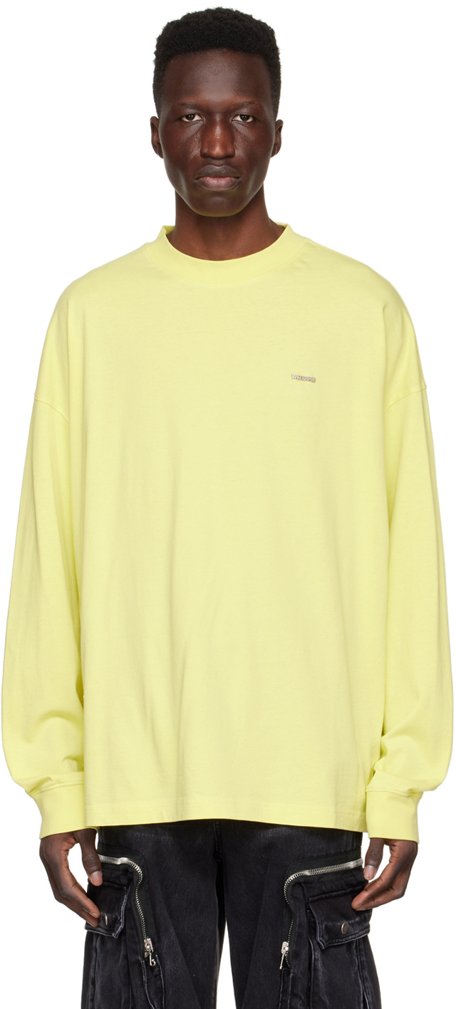 メンズ】 Jieda - JieDa MESH L/S T-SHIRT YELLOW 1の通販 by III