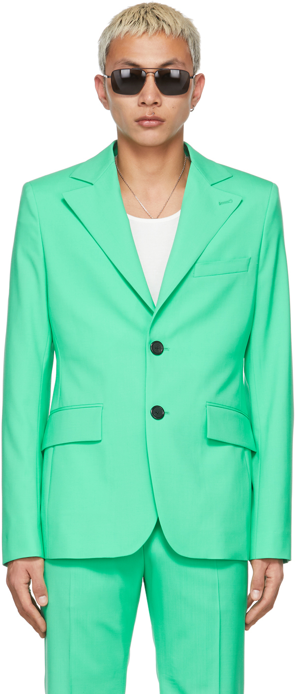 SSENSE Exclusive Green 70's Blazer