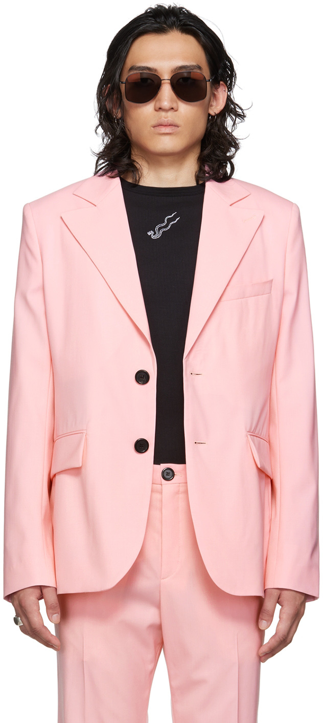 LU'U DAN: Pink 70's Blazer | SSENSE