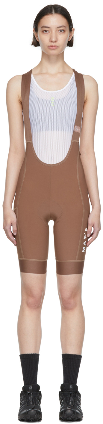 MAAP Brown The Arrivals Edition Cycling Shorts