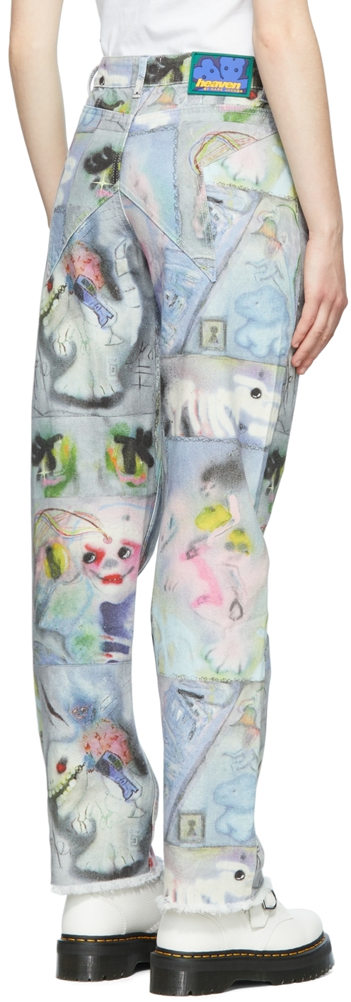 Marc Jacobs Heaven Multicolor Graphic Jeans | Smart Closet