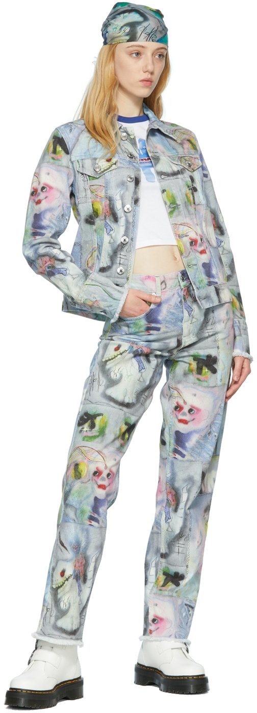 Marc Jacobs Heaven Multicolor Punk Playground Star Jeans | Smart