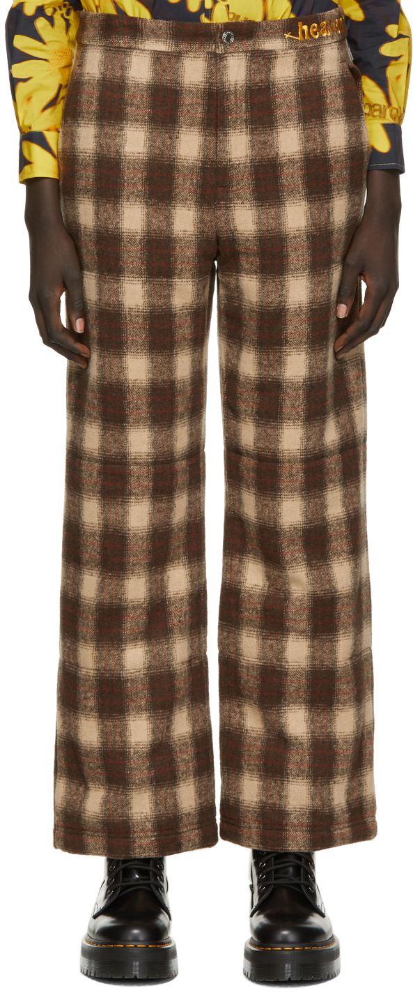 Marc Jacobs Heaven Brown Insulated Trousers