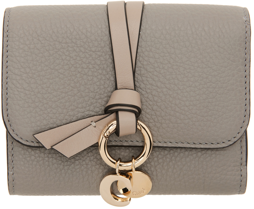 chloe grey wallet