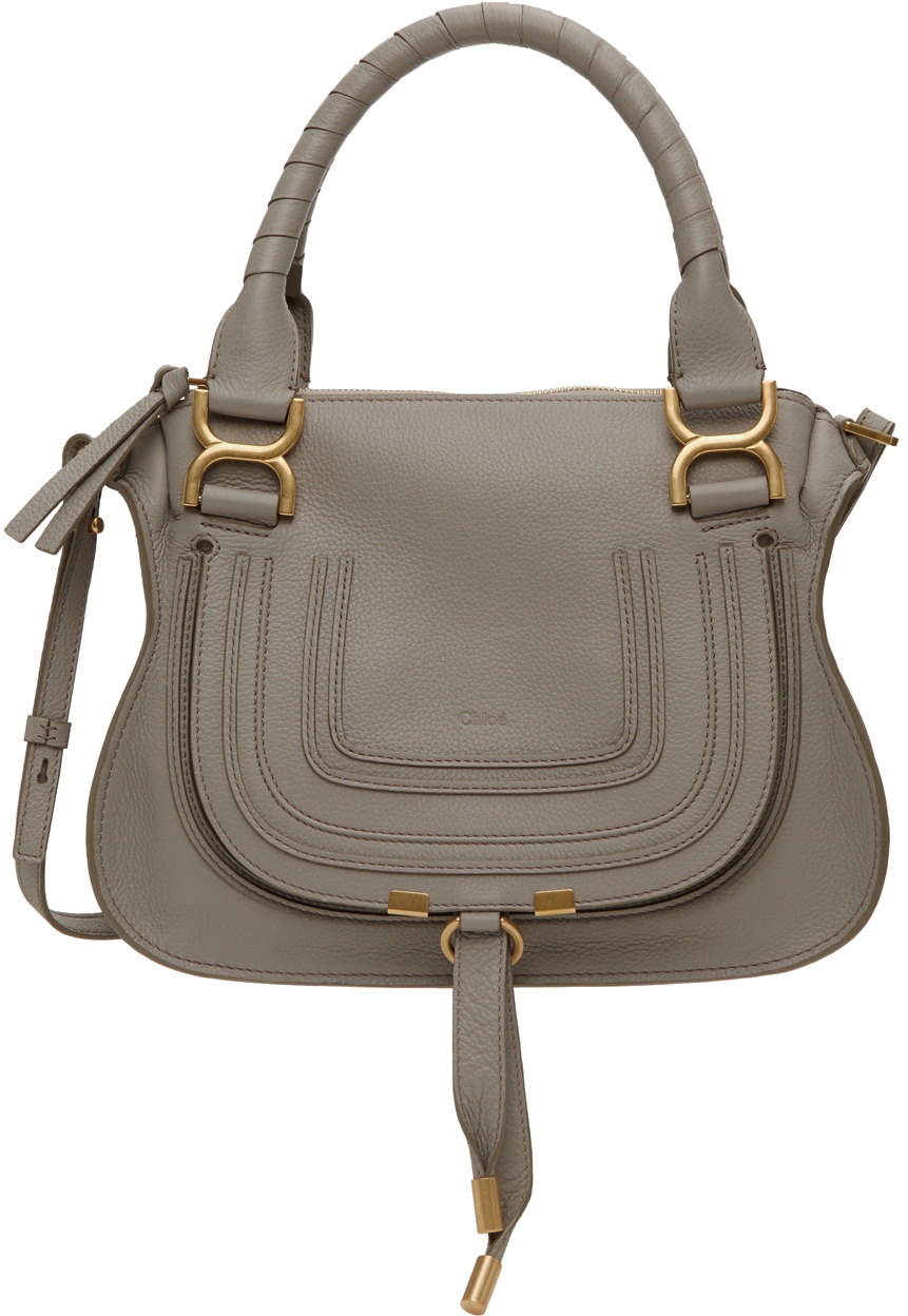 Chloé Grey Small Marcie Bag