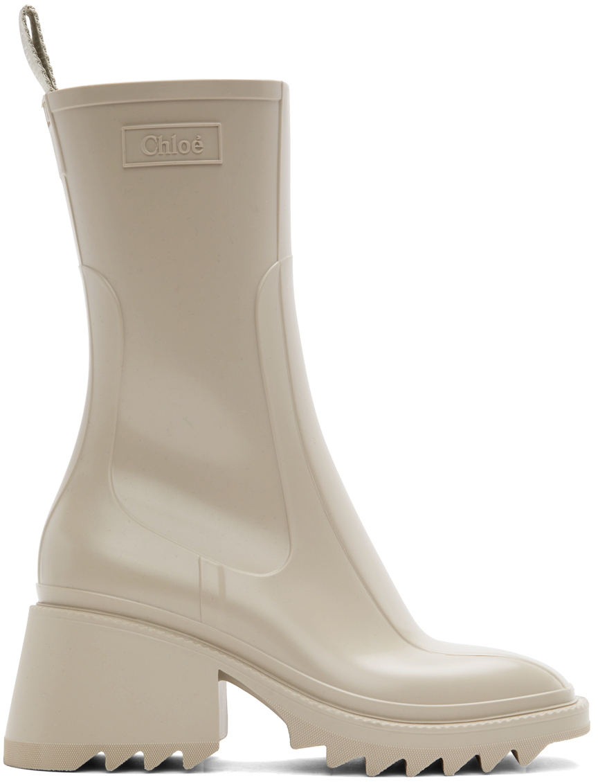 Chloé Taupe Betty Boots | Smart Closet