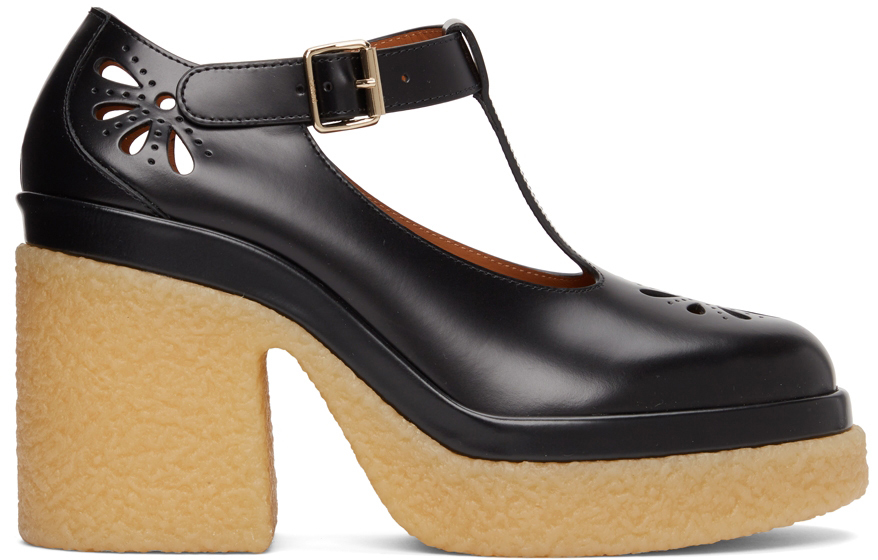 chloe platform shoes