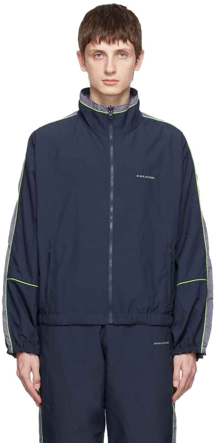 Navy Nylon Jacket