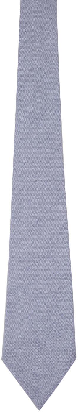 Sébline Blue Fil A Fil Tie