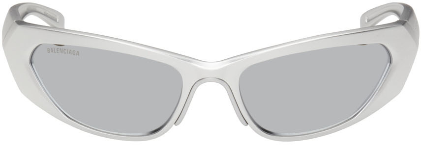 Balenciaga Cateye tone Sunglasses  Silver  Editorialist