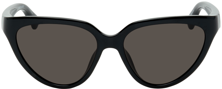 Balenciaga Black Bio Injection Cat-Eye Sunglasses
