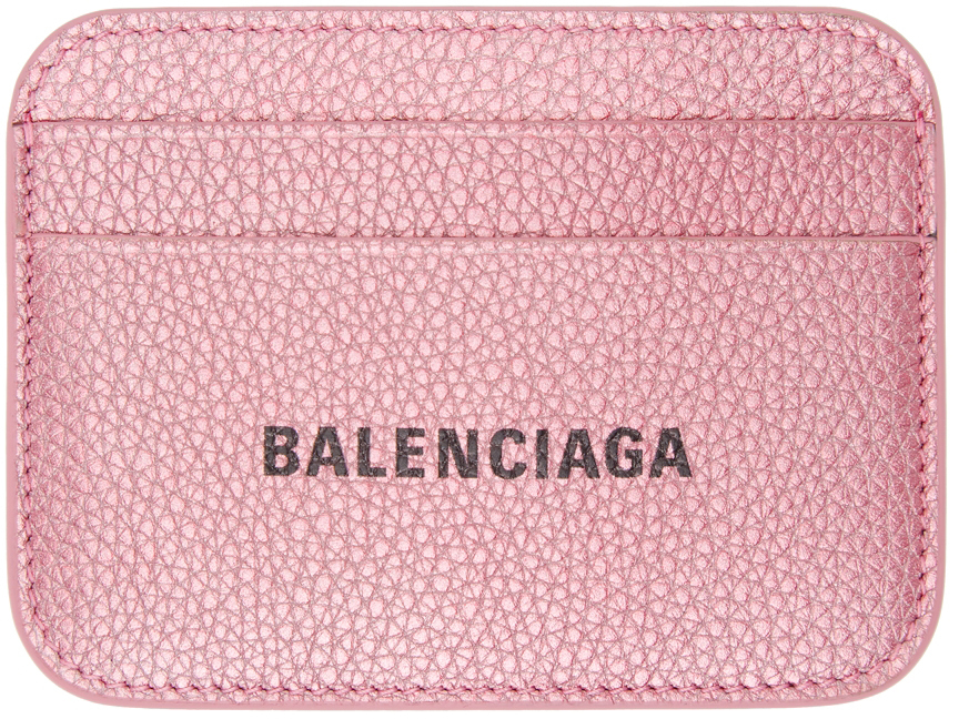 Balenciaga Pink Cash Card Holder