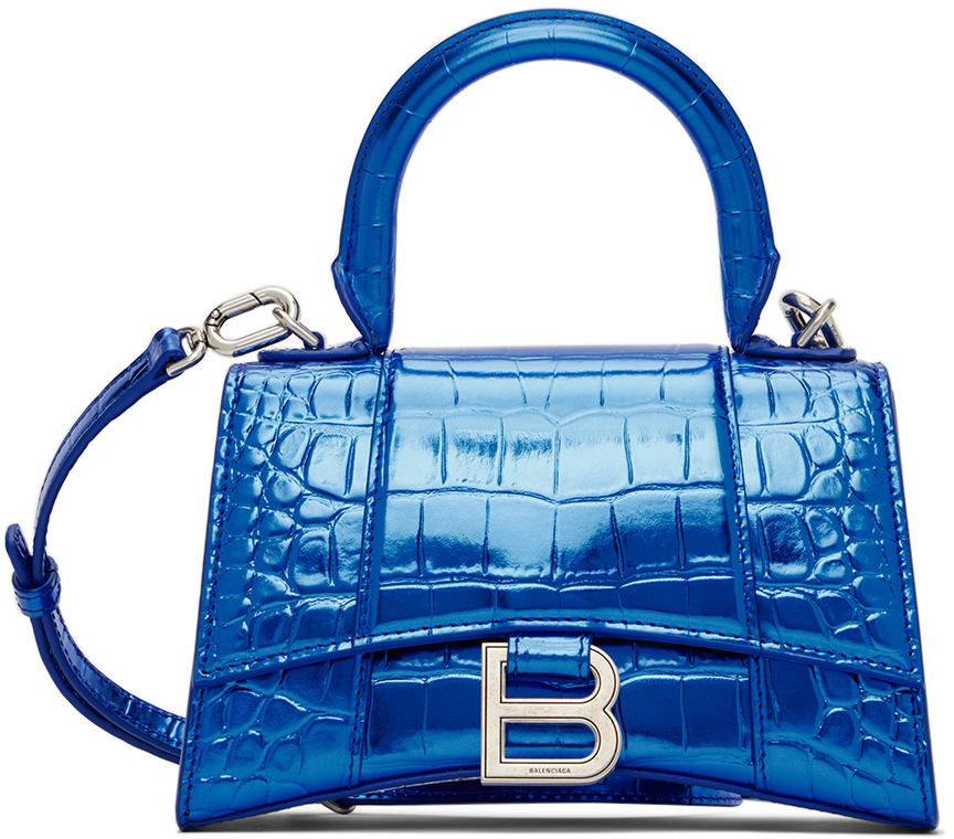 blue balenciaga bag