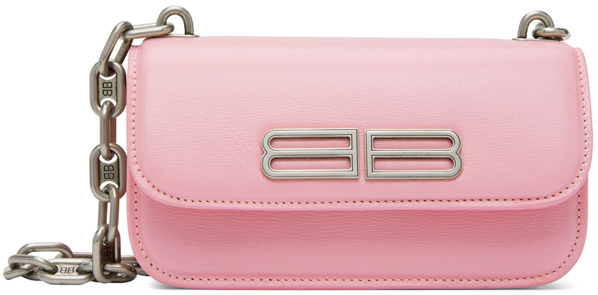 Balenciaga Pink XS Gossip Shoulder Bag
