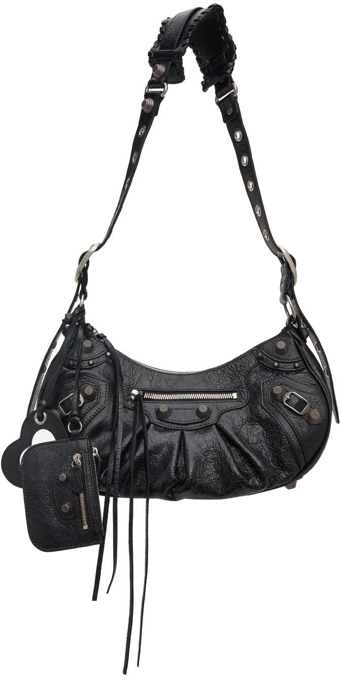 Balenciaga Black Small 'Le Cagole' Shoulder Bag