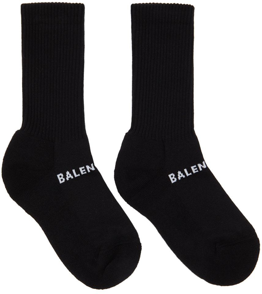 Balenciaga Black & White Mold Socks