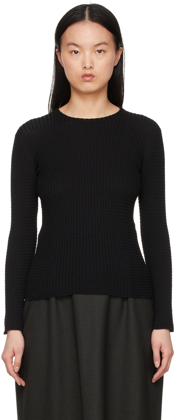 Balenciaga Black Wool Sweater