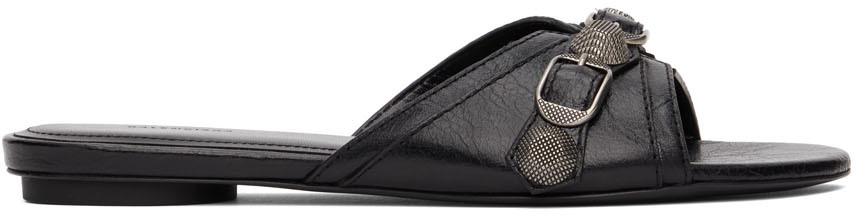 Black Cagole Sandals