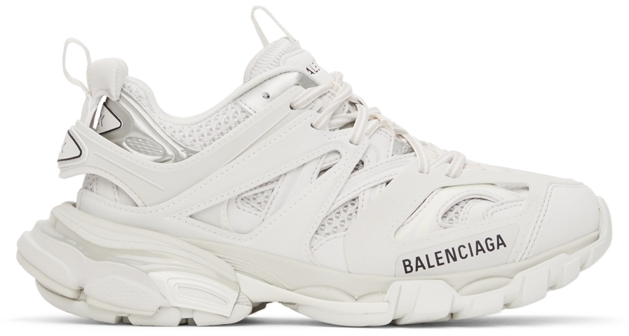 Womens Track Sneaker in Beige  Balenciaga US