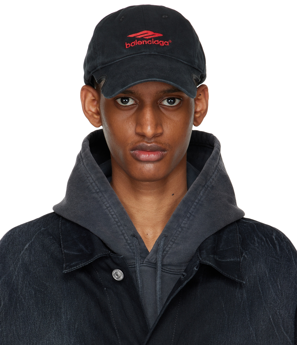 Balenciaga Blue Laser Destroyed Cap | Smart Closet