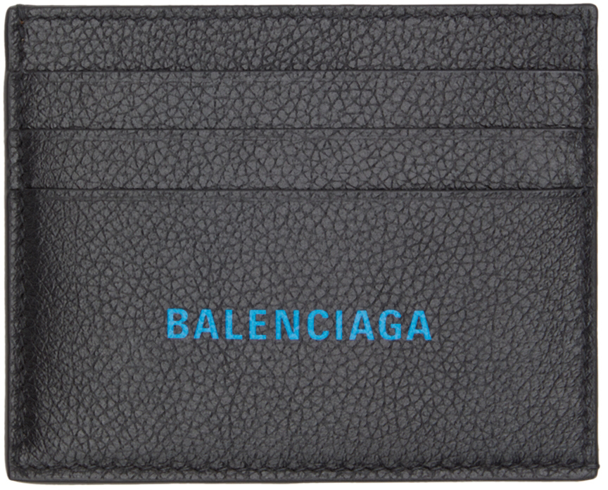 Balenciaga: ブラック Cash カードケース | SSENSE 日本
