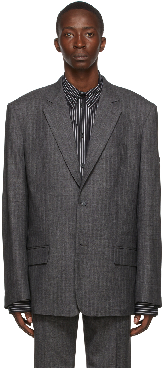 mens balenciaga suit