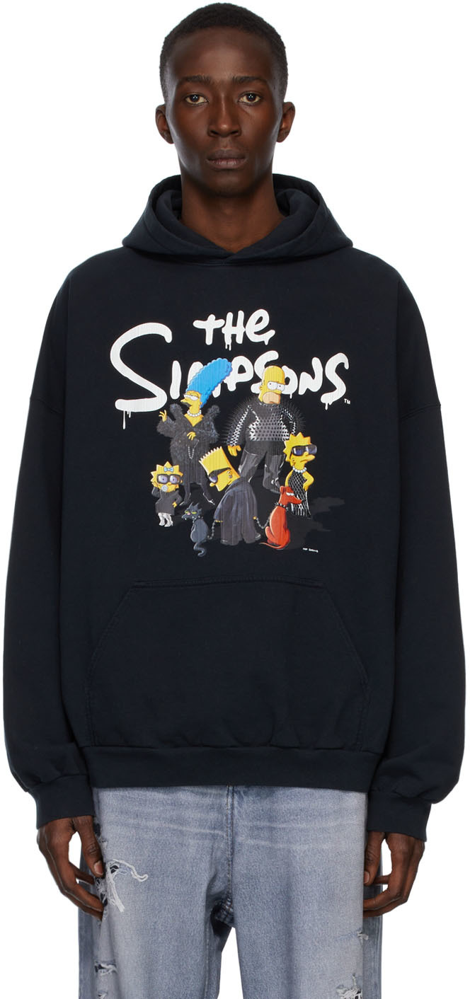 The Simpsons エディション ブラック フーディ